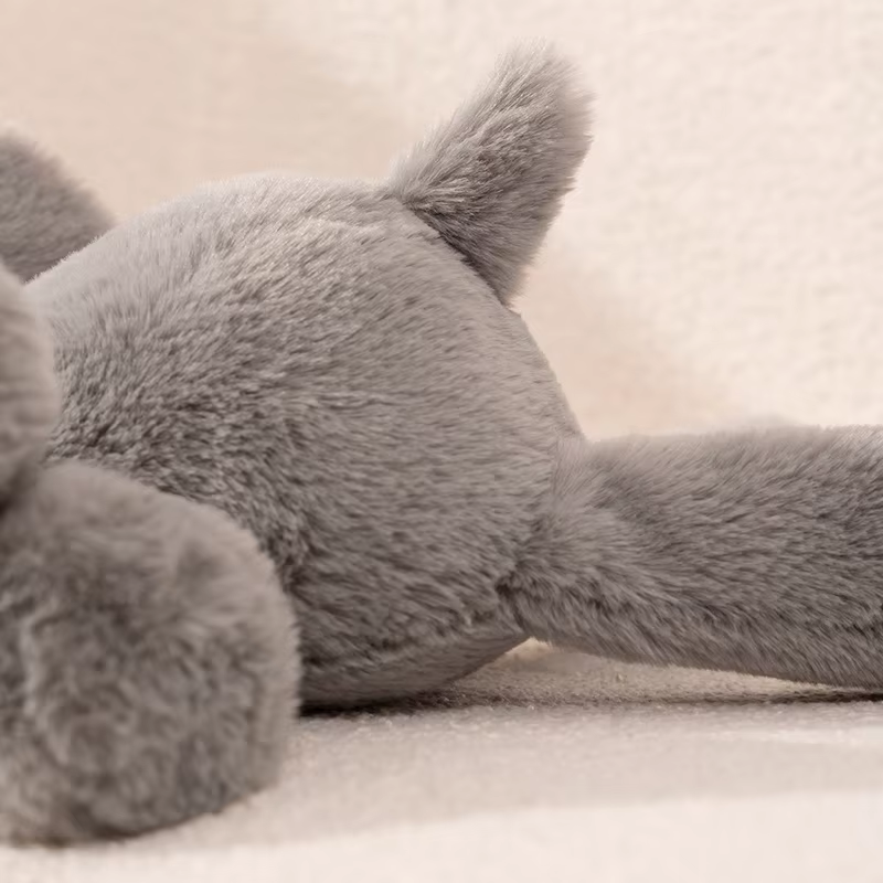 Big Fluffy Elephant Plush