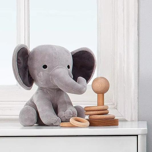 Kawaii Soft Baby Elephant Plush