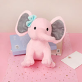 Kawaii Soft Pink Elephant
