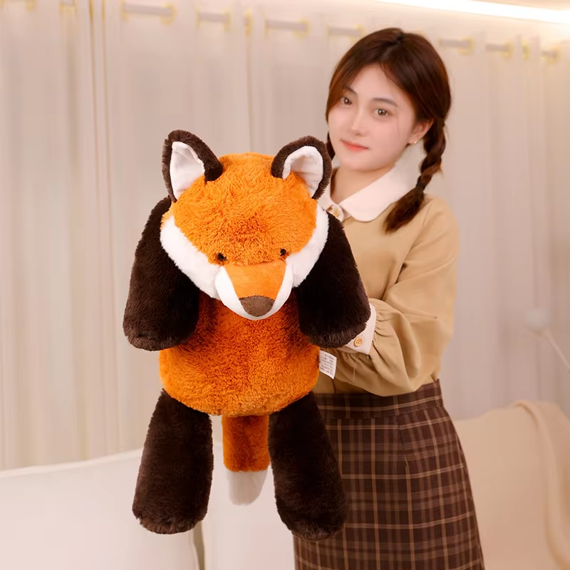 Cute Fluffy Fox Plush