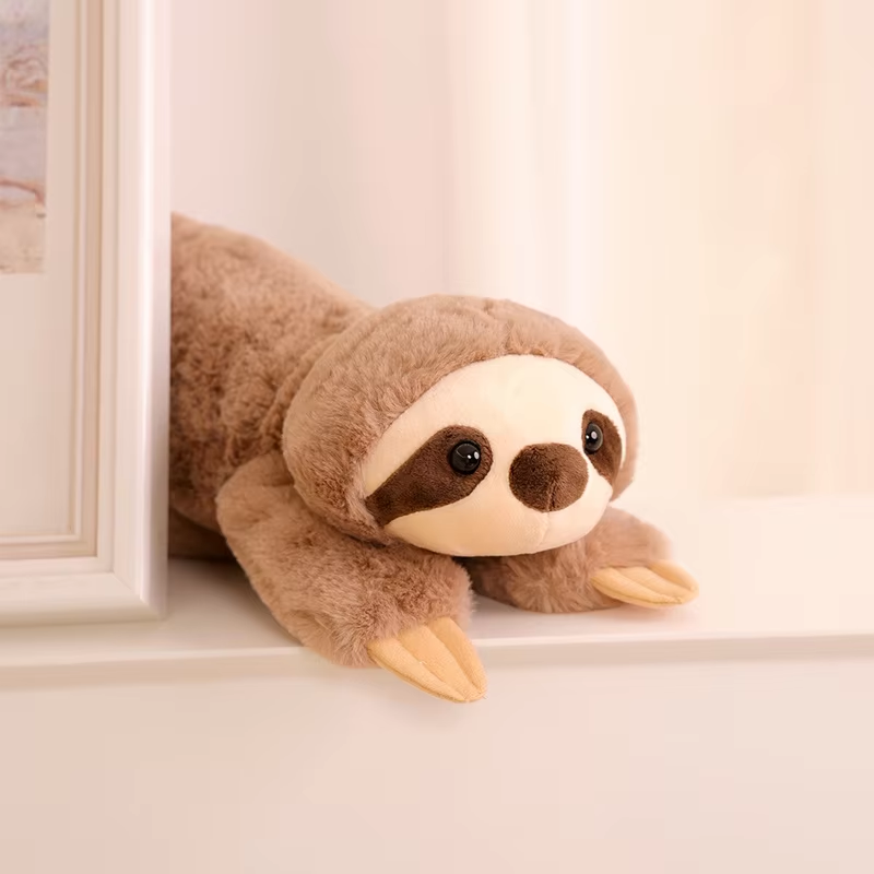 Cute Fluffy Sloth Plush