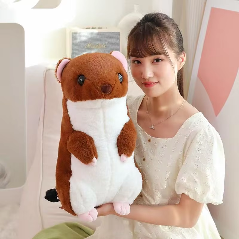 Big Cute Stoat Plush