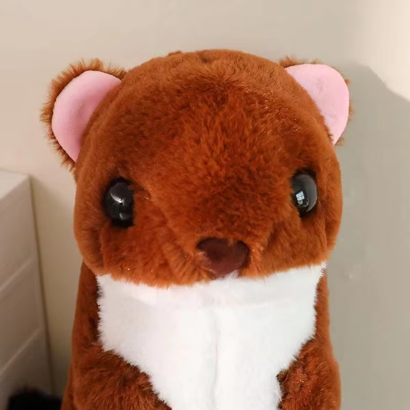 Big Cute Stoat Plush