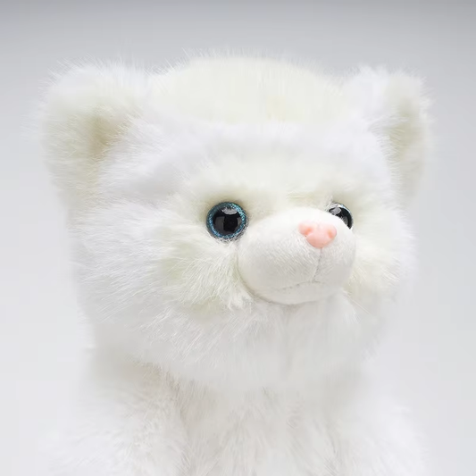 Long White Ferret Plush