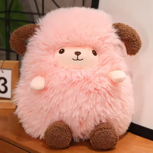 Kawaii Pink Goat Plush