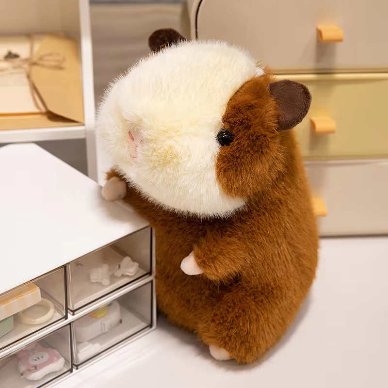Cute Fat Brown Guinea Pig Plush