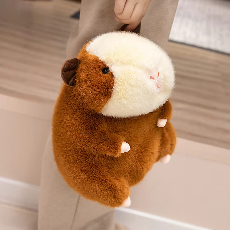 Cute Fat Brown Guinea Pig Plush