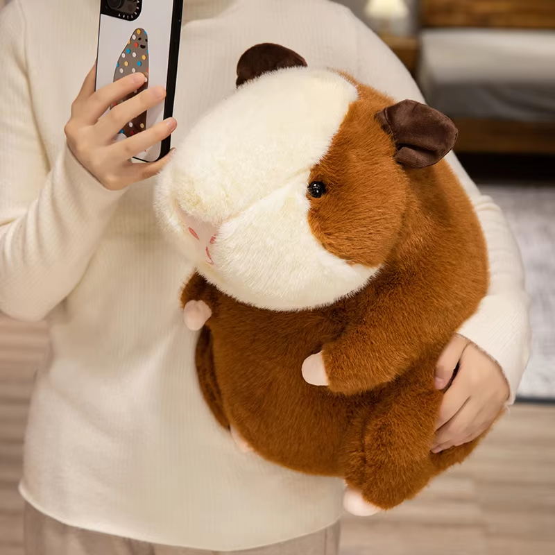 Cute Fat Brown Guinea Pig Plush