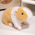 Fluffy Beige Guinea Pig Plush