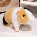 Fluffy Tricolor Guinea Pig Plush