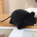 Cute Black Mouse Plush