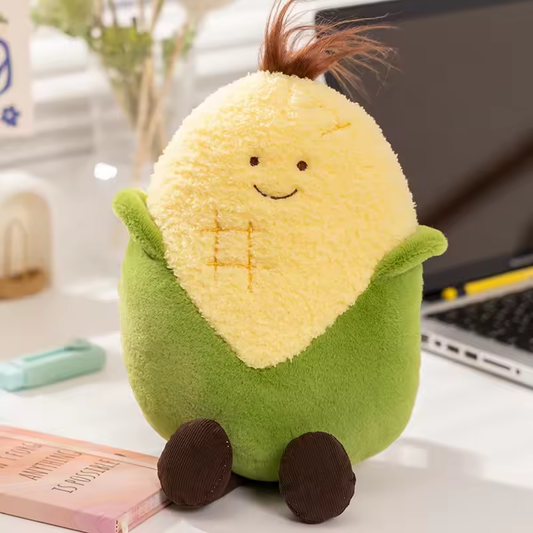 Cute Happy Corn Plush