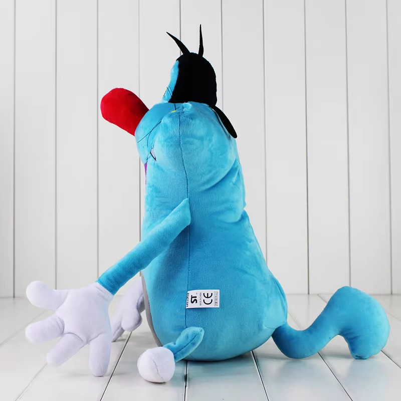 Oggy Blue Cat Plush