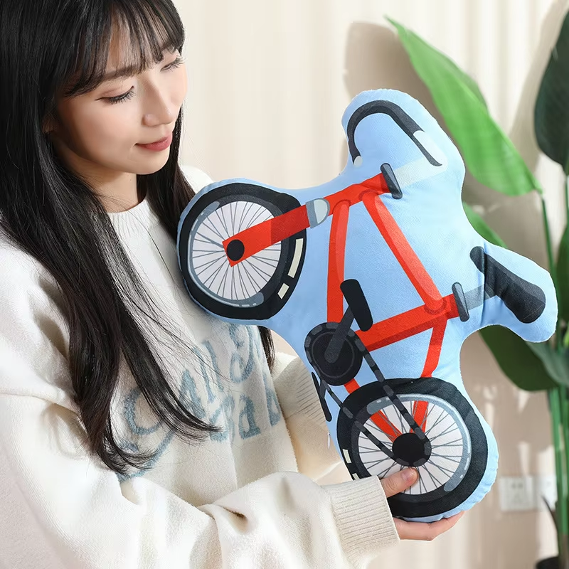 Squishy Bicycle Pillow Plush