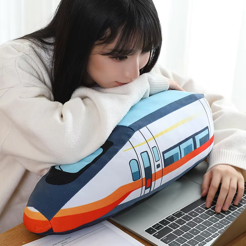 Fast Train Squishy Pillow Plush