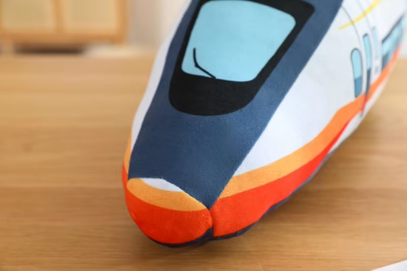 Fast Train Squishy Pillow Plush