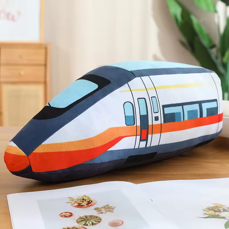 Fast Train Squishy Pillow Plush