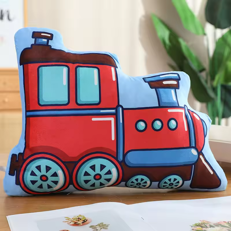 Squishy Train Pillow Plush