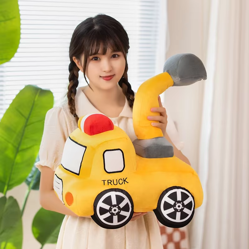 Cute Excavator Plush