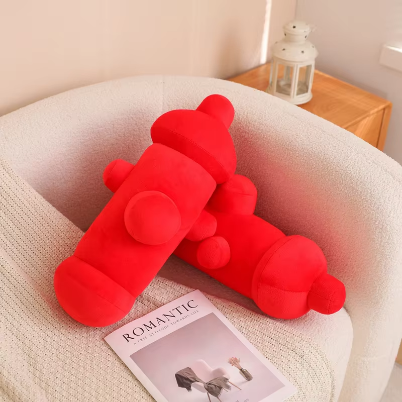 Squishy Fire Hydrant Pillow Plush