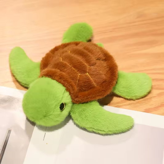 Cute Fluffy Turtle Plush