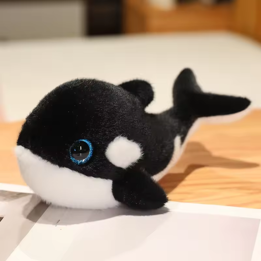Cute Fuzzy Orca Plush