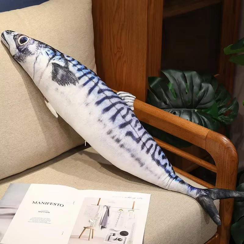 Realistic Autumn Saury Plush