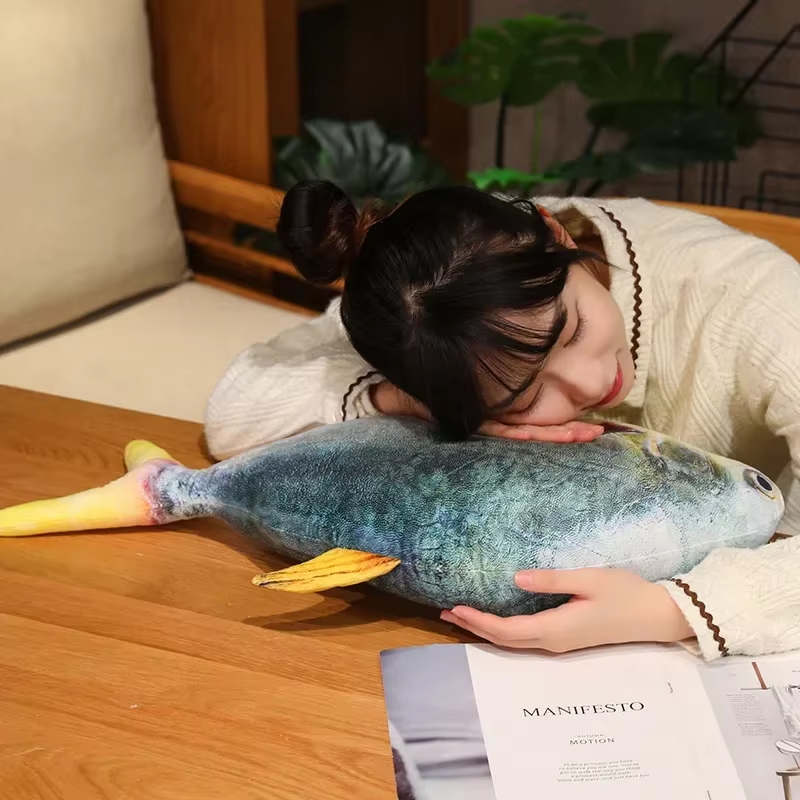 Realistic Pomfret Squishy Plush
