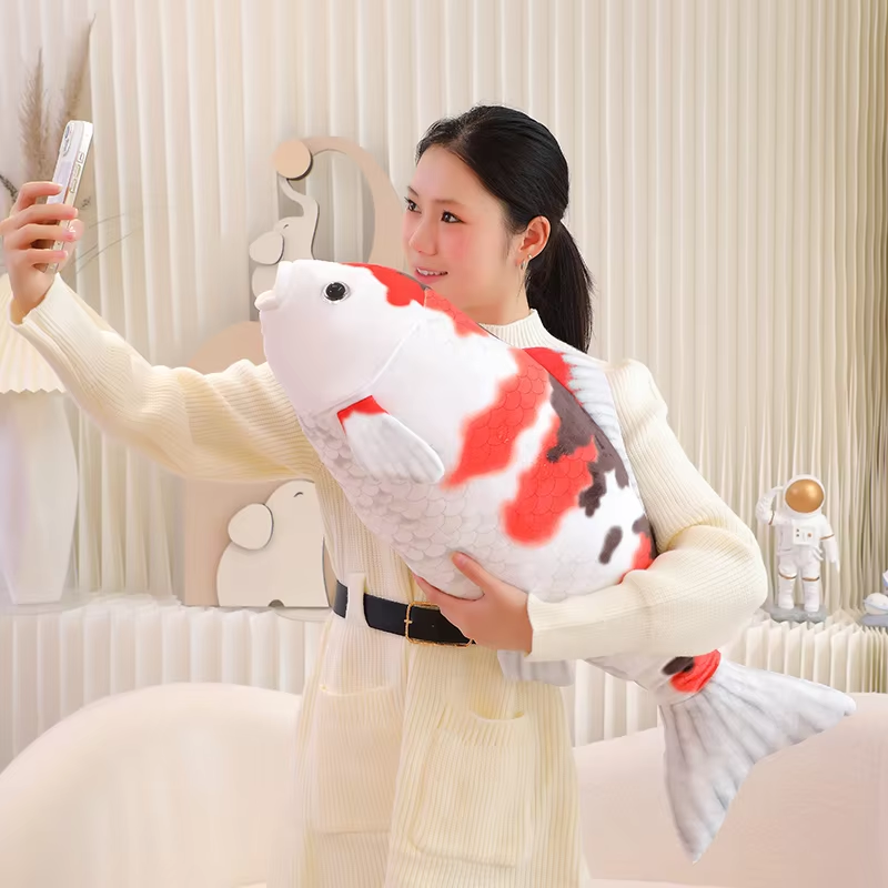Big Koi Carp Fish Plush