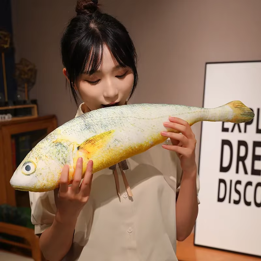 Squishy Yellow Croaker Plush