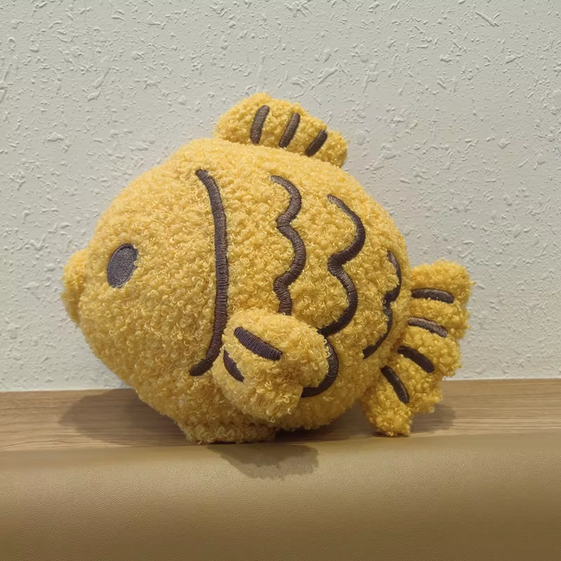 Fuzzy Taiyaki Fish Plush