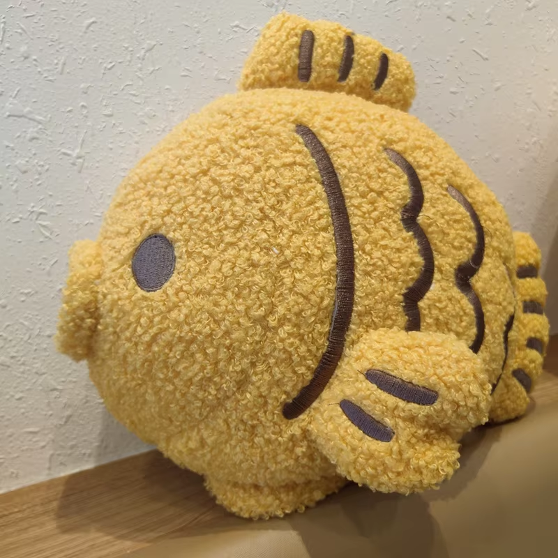 Fuzzy Taiyaki Fish Plush
