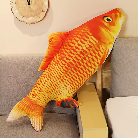Big Squishy Orange Carp Plush