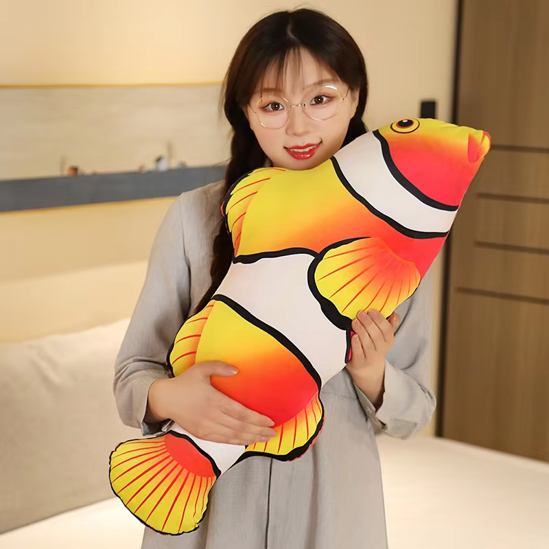 Big Squishy Clownfish Plush