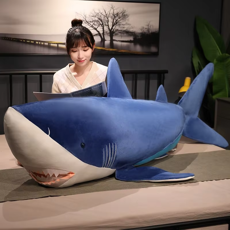 Huge Great White Shark Plush
