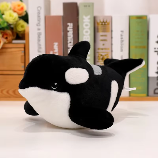 Cute Fluffy Orca Plush