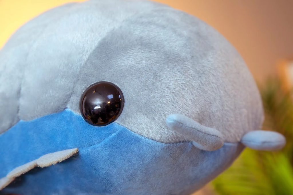 Cute Grey Larva Plush