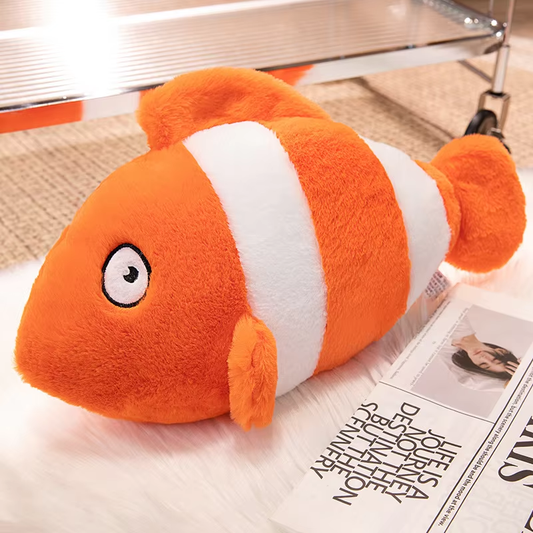 Fluffy Cute ClownFish Plush