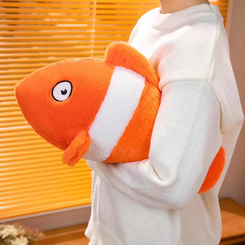 Fluffy Cute ClownFish Plush