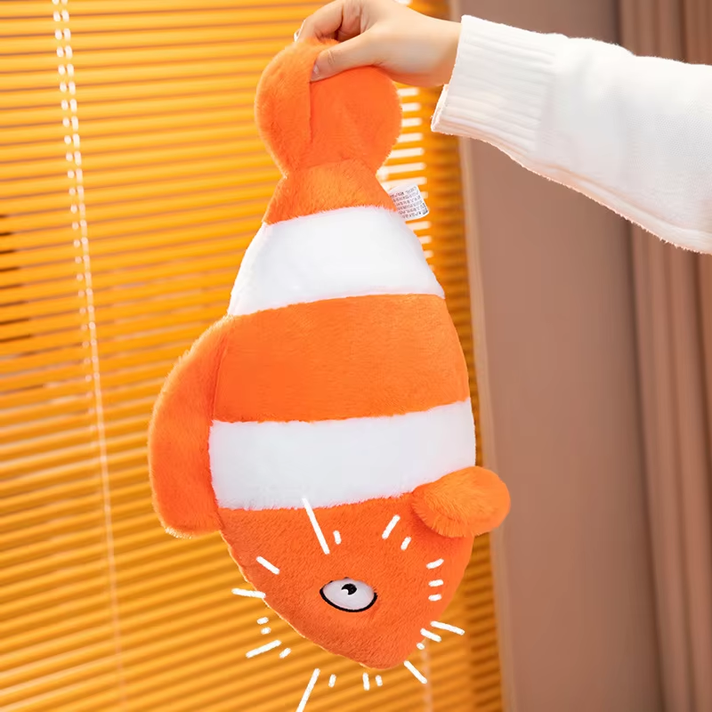 Fluffy Cute ClownFish Plush