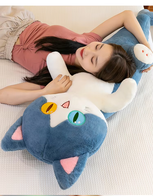 Long Fluffy Cat Shark Plush