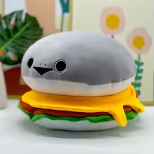 Cute Sacabambaspis Burger Plush