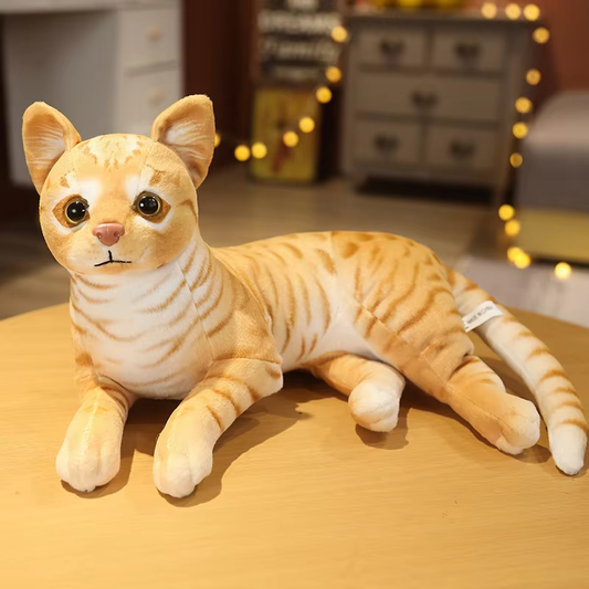 Orange Tabby Cat Plush