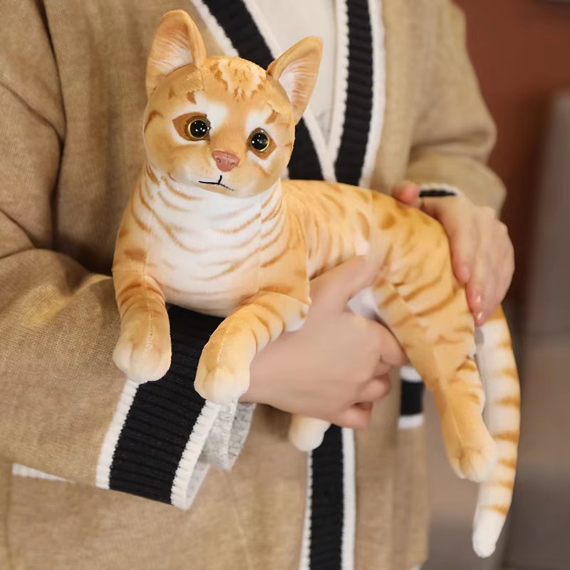 Orange Tabby Cat Plush