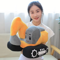 Cute Yellow Excavator Plush