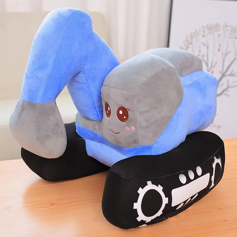 Cute Blue excavator Plush
