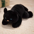 Fuzzy Black Kitten Plush
