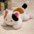 Fuzzy Tricolor Kitten Plush