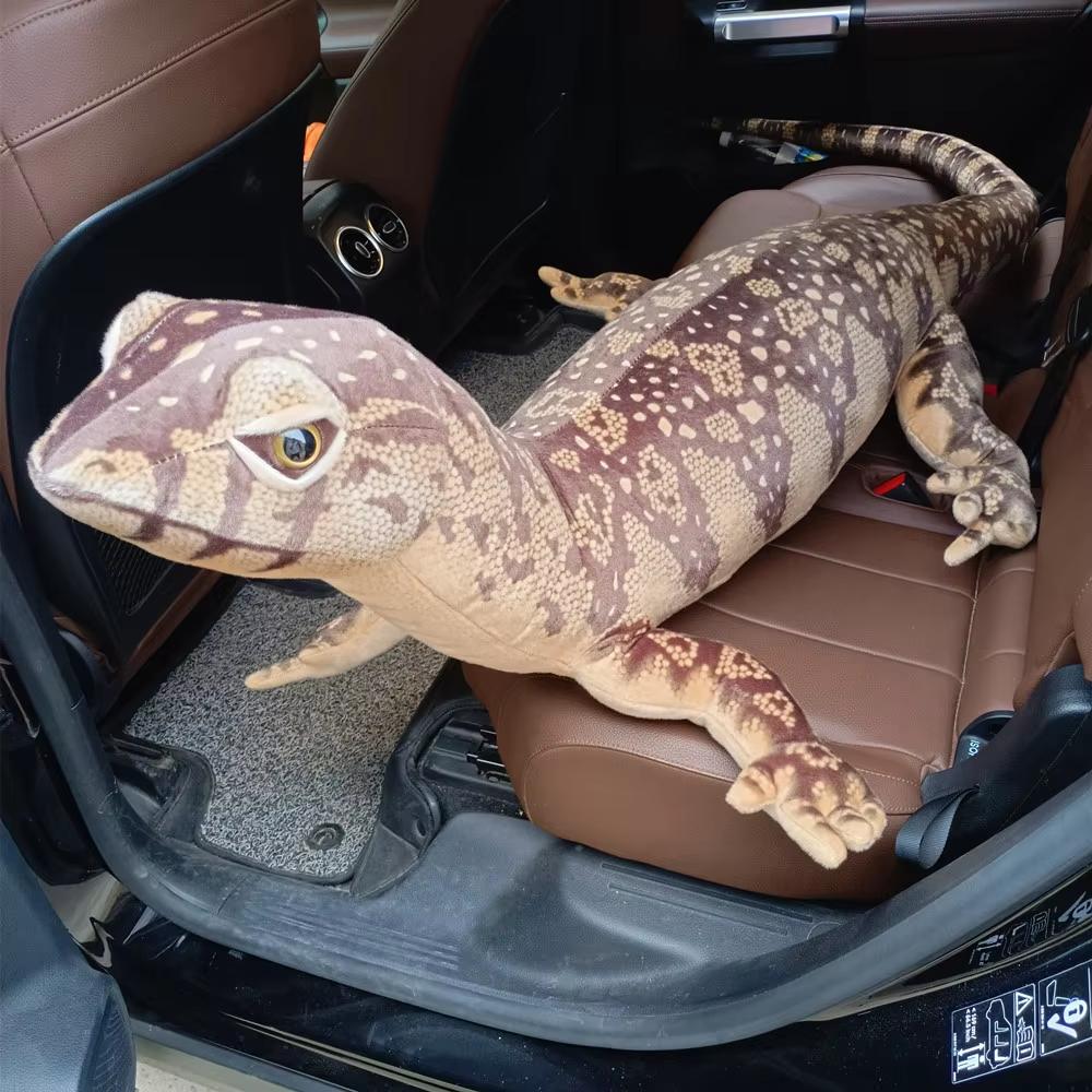 Jumbo Brown Lizard Plush