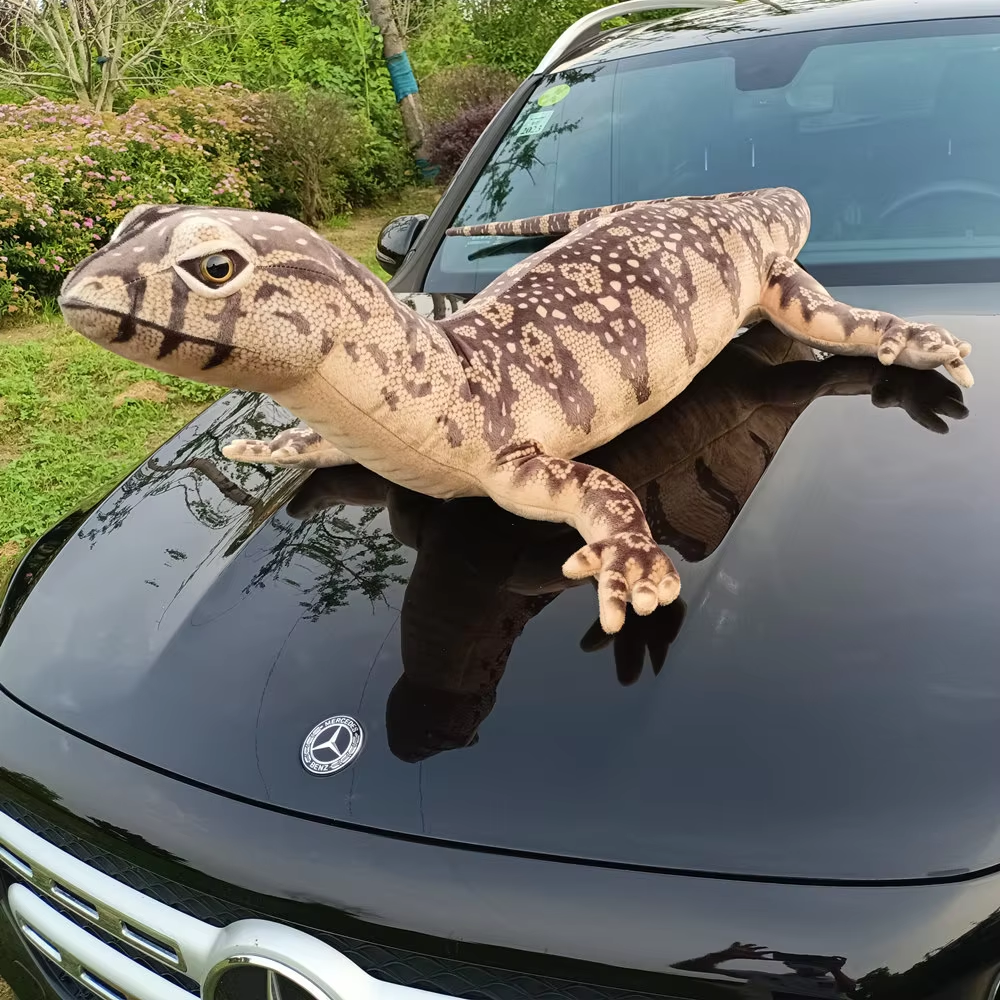 Jumbo Brown Lizard Plush